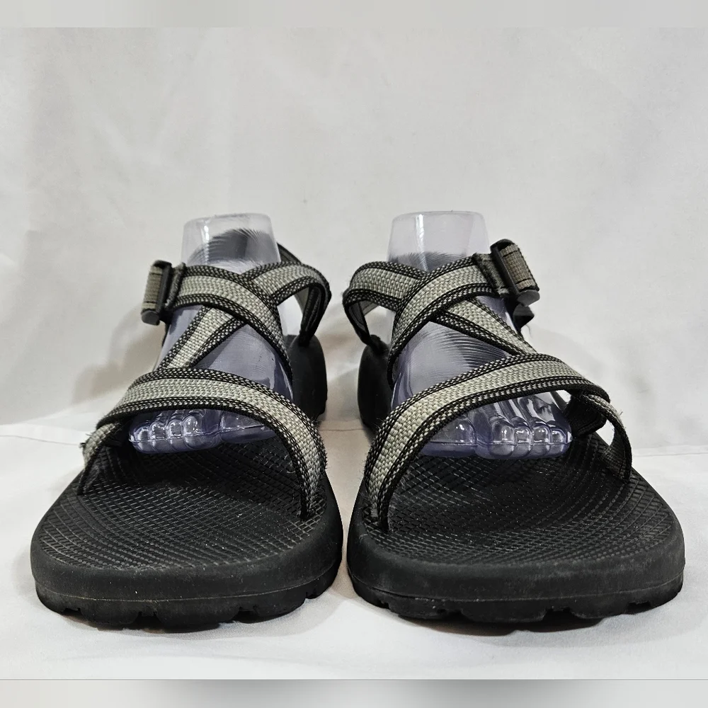 Chaco Z1 black grey sandals men's size 12
